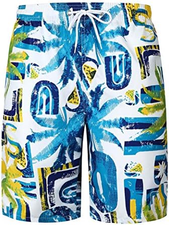 Men Short Trouser,kaifongfu Mens Beach Pants Casual Printed Pocket Beach Work Casual Shorts Pants (M, Multicolor)
