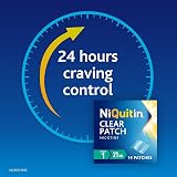 NiQuitin 21mg Clear Patch Step 1 14 Days 24h Craving Control 24 Patches view 3