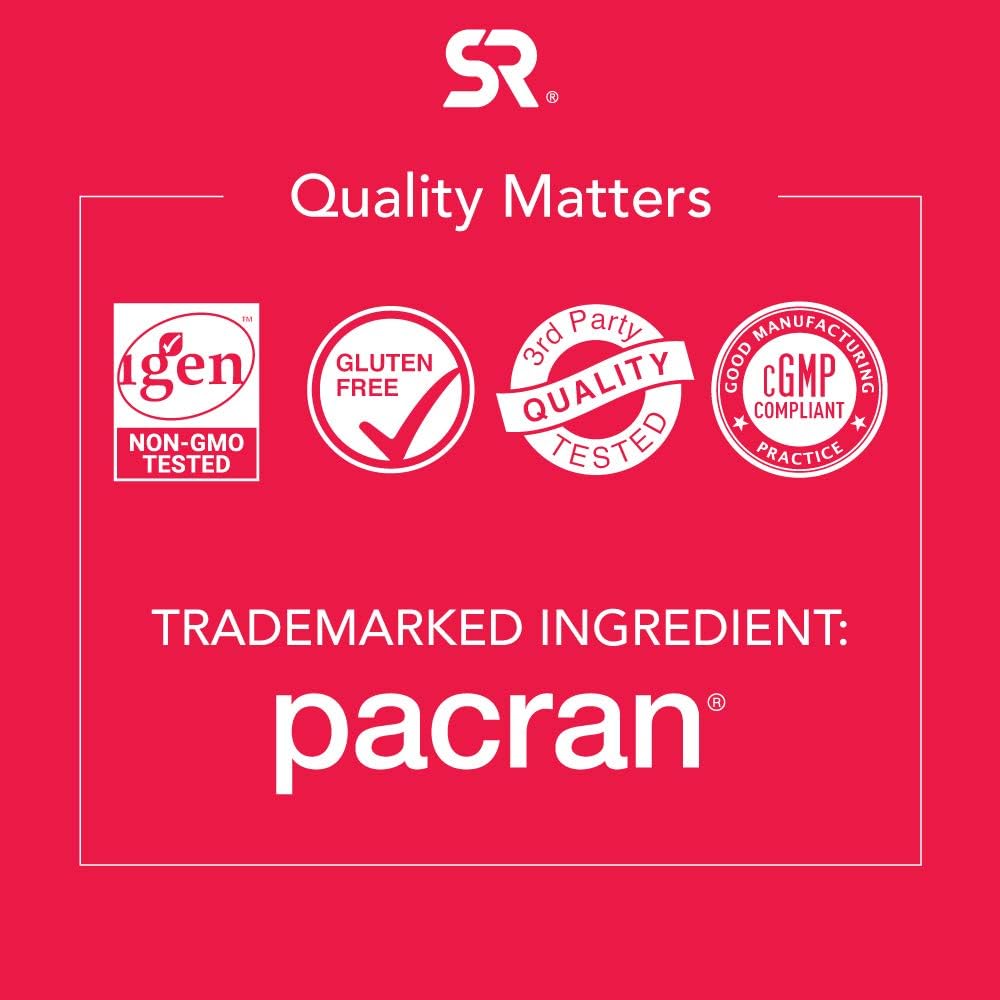 Cranberry Whole Fruit Concentrate (Triple Strength) equivalent to 12500mg of Fresh Cranberries ~ Made with clinically Proven Pacran® ~ Non-Gmo & Gluten Free (90 Softgels): Health & Personal Care