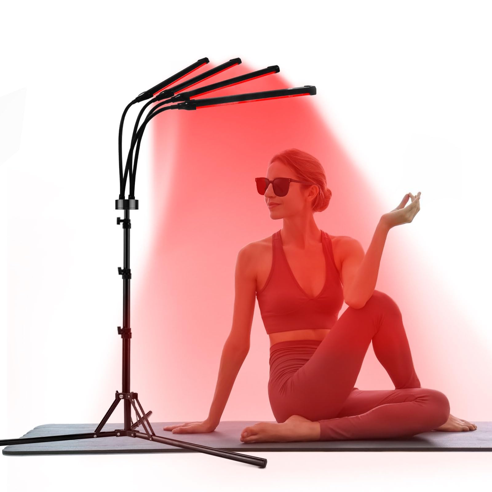 Shomterade Red Light Therapy for Body with Tripod, 180LEDs Upgrated 3 ...