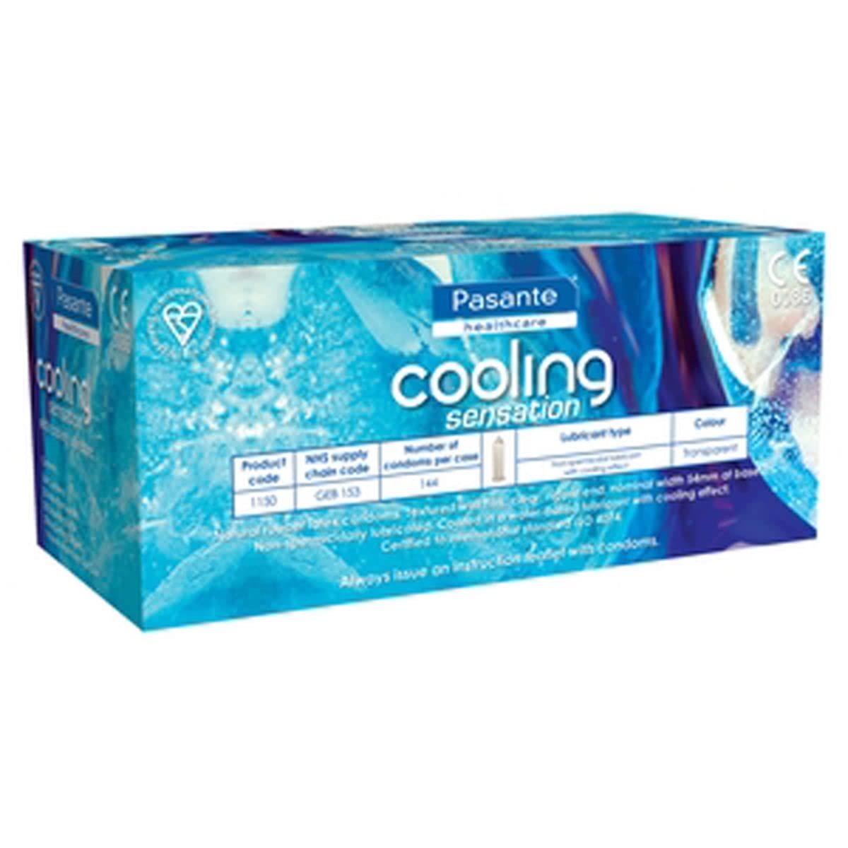 Pasante - Pasante Cooling Sensation Condoms - 144 Pieces
