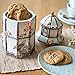 Fitz and Floyd English Garden Ceramic Cookie Jar, Standard, Multicolored