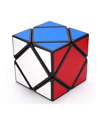 Emob Ultra Smooth Magic Skewb Cube Black Base Puzzle Mind Refresher Toy