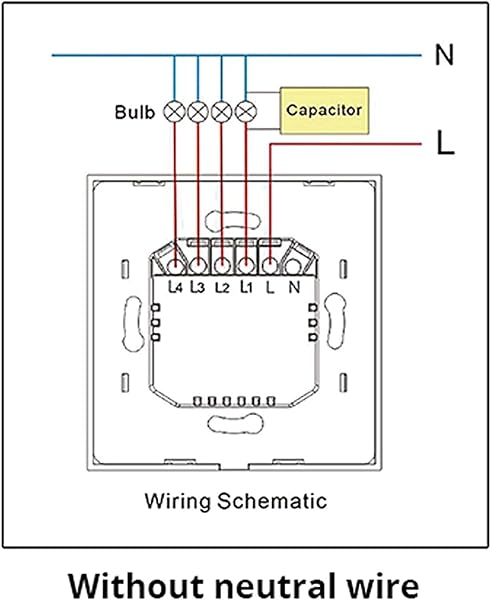BCDL Panel de Vidrio Ajustable Interruptor tctil de la UE LED Light Light STARTE Light SHIRTOS NO Hay Neutral REQUERIDO 220V 1 GAND Smart Switch 1114 Color 2 Gang White