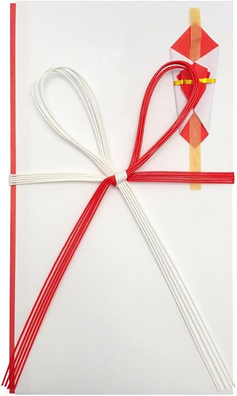 Amazon 赤城 祝儀袋 紅白5本 祝 花結び 5枚入 キ 文房具 オフィス用品 文房具 オフィス用品