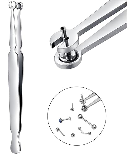 Slotted 10mm Pennington Clamp | Body Piercing Forceps