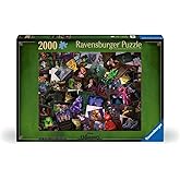 Ravensburger - Disney Villainous - 2000 Piece Jigsaw Puzzle - All The Villains in One Place - Beautifully Illustrated Disney Villains - Premium Quality - Ideal Gift - Puzzles for Adults
