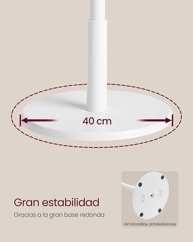 Cabide, MDF & Borracha, em forma de árvore, 8 ganchos