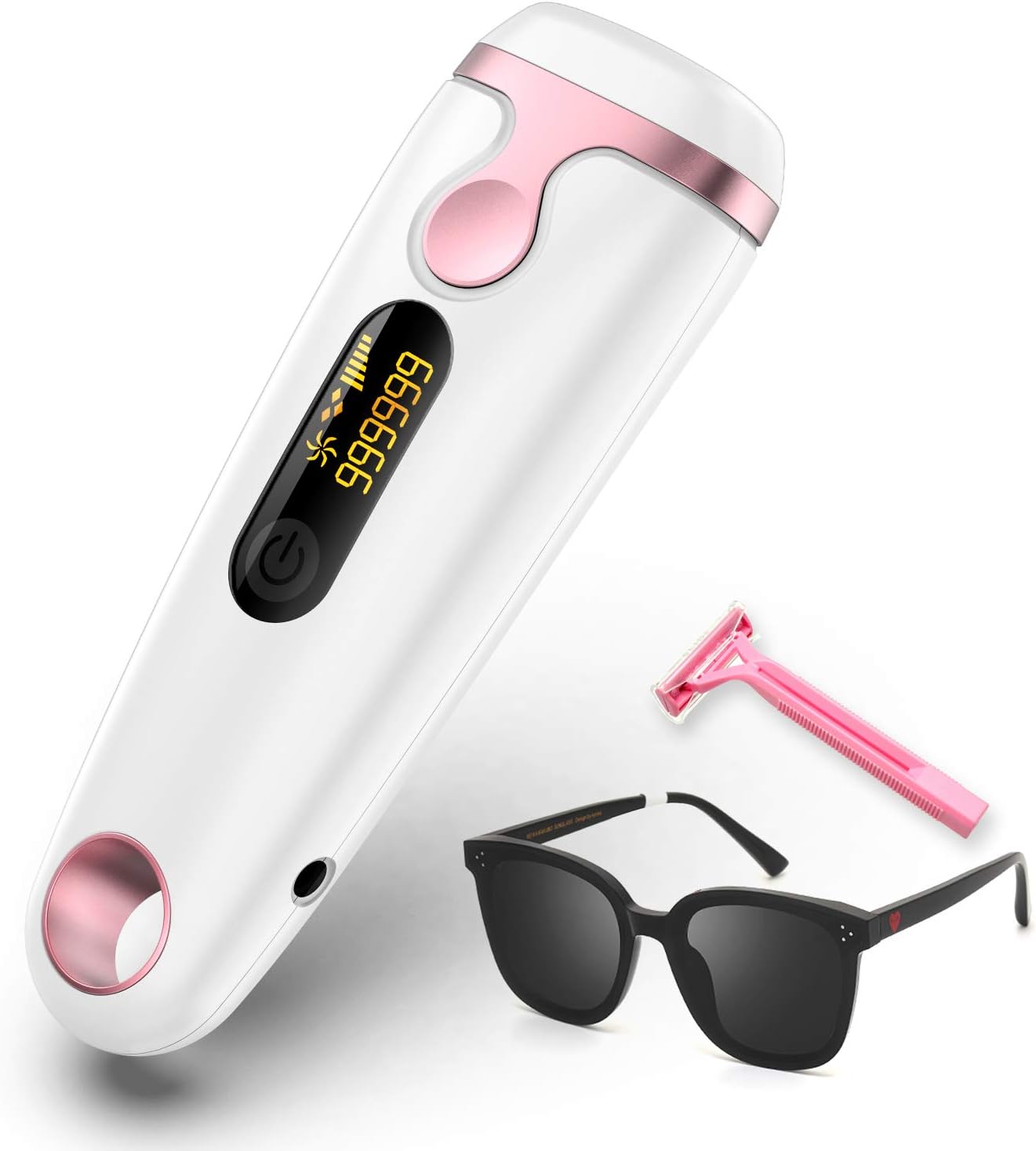 IPL Hair Removal System,Facial Whole Body At-Home Hair Remover Device for Women Men