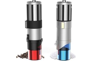 UNCANNY BRANDS Star Wars Lightsaber Electric Salt and Pepper Mill Grinder (Pack of 2)