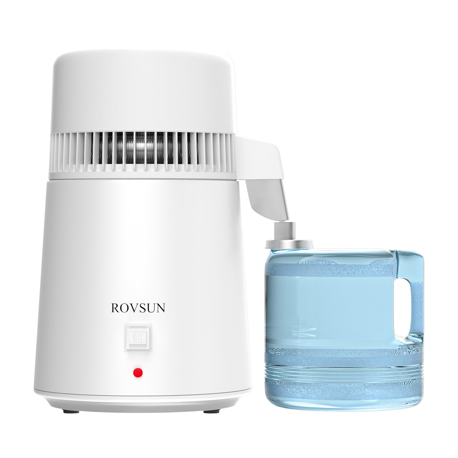 Photo 1 of ******************Filthy and missing catch******************
ROVSUN ?Upgraded? 1.1 Gallon/4L Water Distiller Countertop Distilled Water Machine with Flame-Retardant Material, BPA-Free Container & Stainless Steel Interior, 750W Distilled Water Maker Purifi