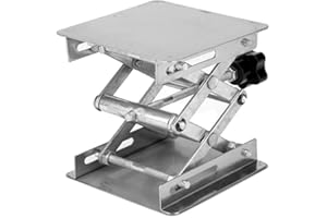 4×4" (100x100mm) Stainless Steel Lab-Lift Lifting Platforms Lab Jack Scissor Stand Platform LAB Lift Laboratory Jiffy Jack Ra