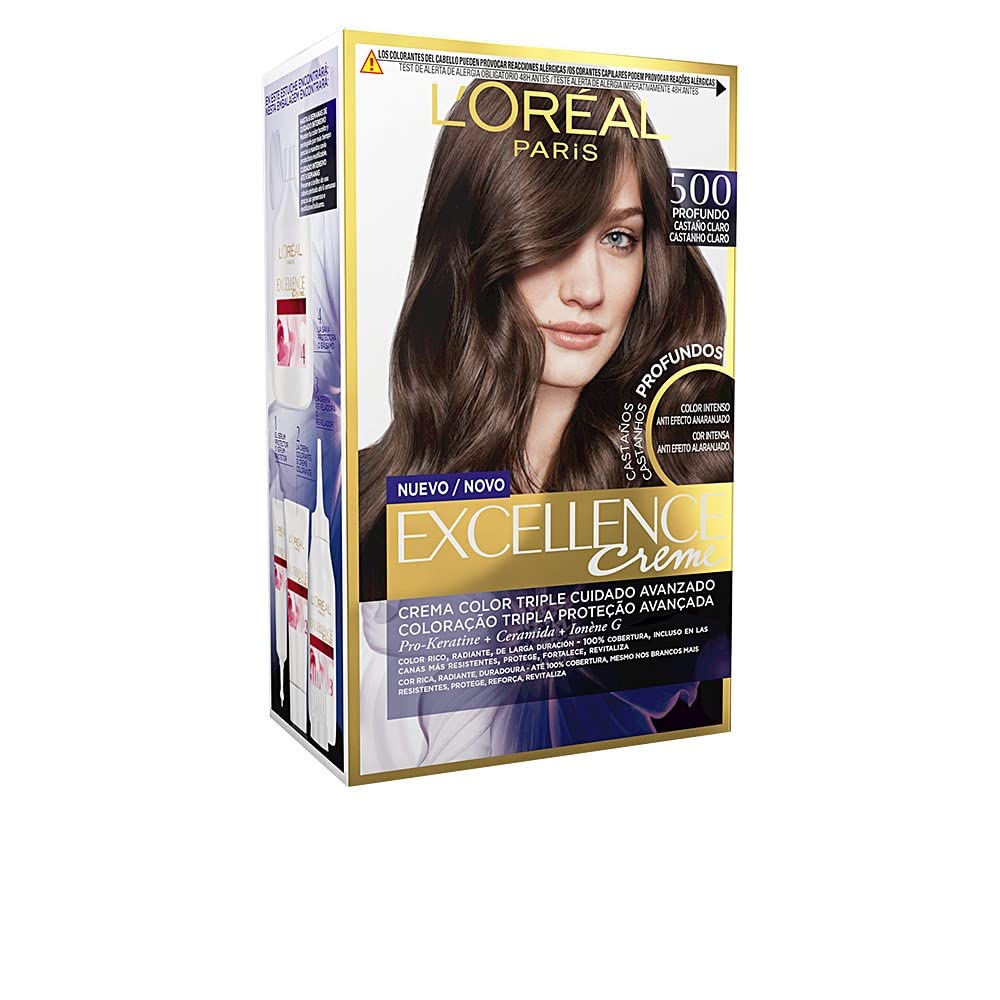 excellence brunette tinte 500 true light brown