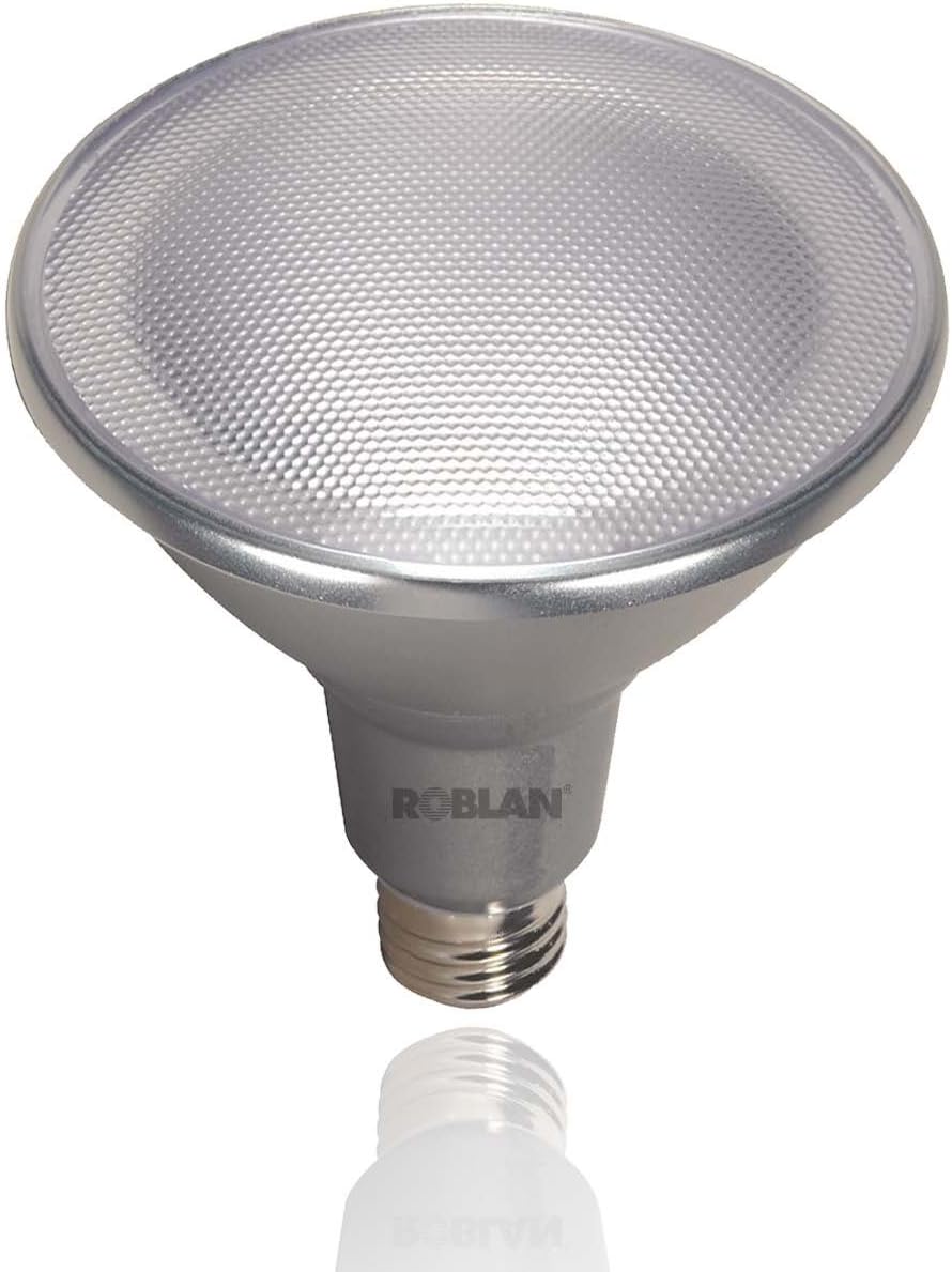 ROBLAN ledskypar38 °F Bulb E27, 18 W, Metallic Grey