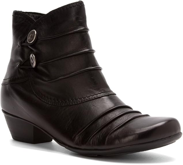 Amazon.com | Remonte Dorndorf Women's Milla 73, Black, EU 39 M | Ankle & Bootie