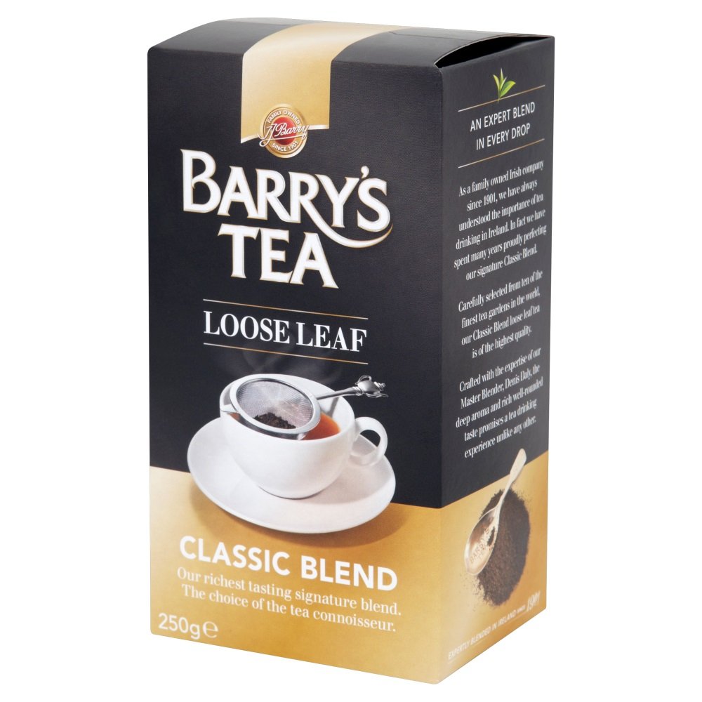Barrys Tea Classic Blend Loose Leaf (3 Pack 250g) Amazon.co.uk Grocery