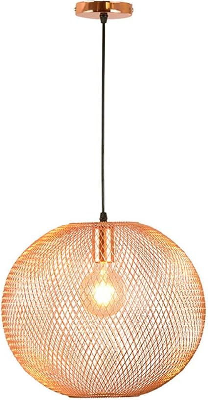 XYSQWZ Moderne Mini-metallkäfig-pendelleuchten Industrielle 1-licht