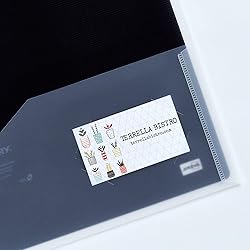 Avery® Flexi-View 2-Pocket Folders, Black, Pack of 2