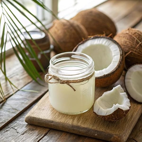 AMAZON GROCERY, ORGANIC VIRGIN COCONUT OIL, 30 FL OZ (PREVIOUSLY AMAZON FRESH, PACKAGING MAY VARY)
