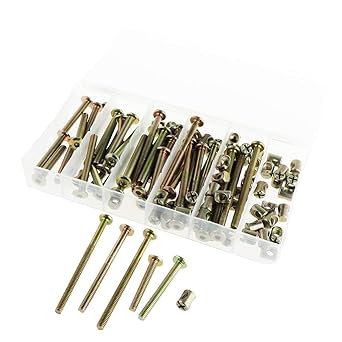 Amazon ボルトナットキット ベビーベッドの二段ベッドの家具の折畳み式ベッドのためのm6六角穴付きボルト100個のナット バレルボルトナットハードウェア交換キット 六角ボルト 産業 研究開発用品 通販 Amazon ボルトナットキット ベビーベッドの二段ベッドの家具の折畳み式ベッドのためのm6六角穴付きボルト100個のナット バレルボルトナットハードウェア交換キット 六角ボルト 産業 研究開発用品 通販