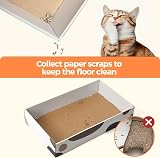 ComSaf Cat Scratching Board 3 Pack Reversible Cardboard 43x26x8 cm view 4