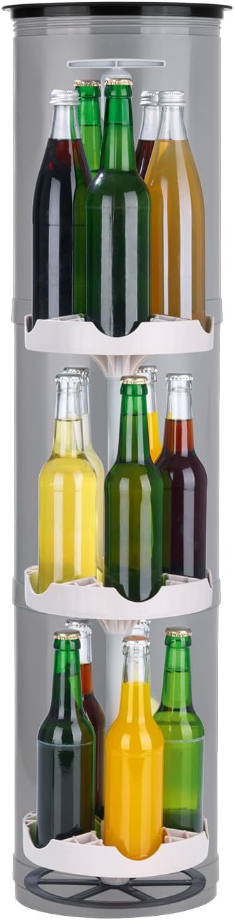 EASYmaxx  Flaschenkühler Outdoor | Erdloch- Bierkühler, Camping Kühlschrank, Flaschenkühlschrank | bis zu 15 Flaschen | Highlight im Garten, Outdoorküche und Terrasse