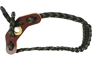 Generic Archery Wrist Sling, Bowhunting Accessories Archery Bow Slings Adjustable Braided Cord Rope Bow Wrist for Compound