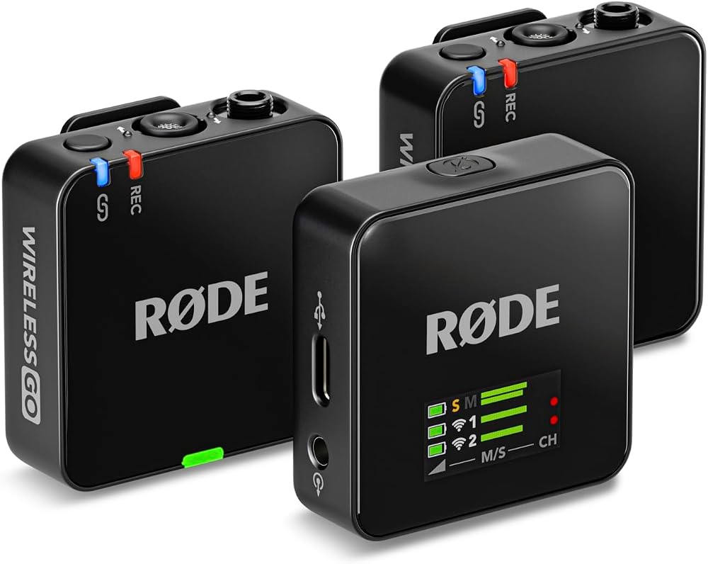 RØDE Wireless GO Gen 3 Compact Wireless Microphone System ESS 32-Bit Float
