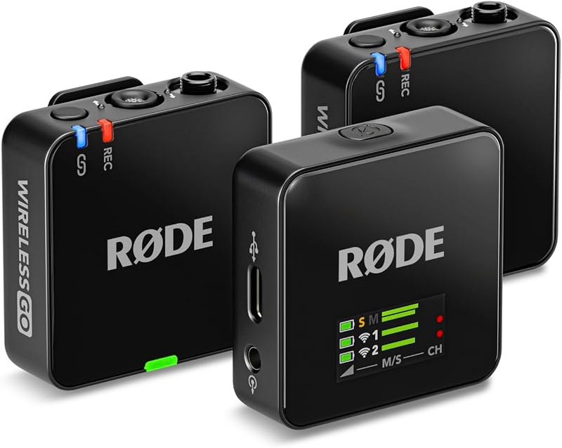 RØDE Wireless GO Gen 3 Compact Wireless Microphone System ESS 32-Bit Float