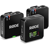 RØDE Wireless GO III (Gen 3) – Compact Wireless Mic – Pristine Audio, 32-bit Float Recording, Automatic Level Control, for Phones, Cameras and Computers (Black)