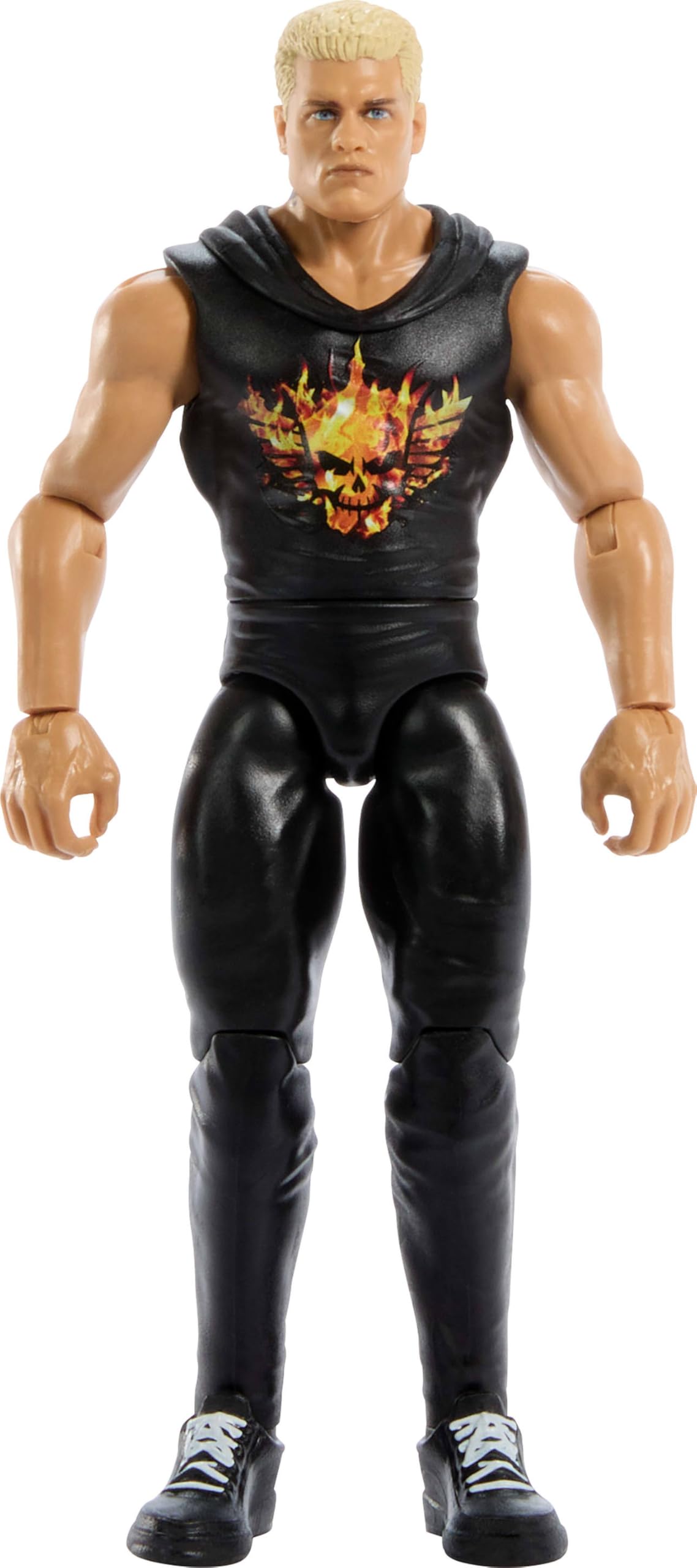 Mattel Cody Rhodes collectible 6-inch WWE action figure with 10 points of articulation and a realistic look