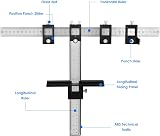 Errum Adjustable Cabinet Hardware Jig Punch Locator Drill Template Wood view 2