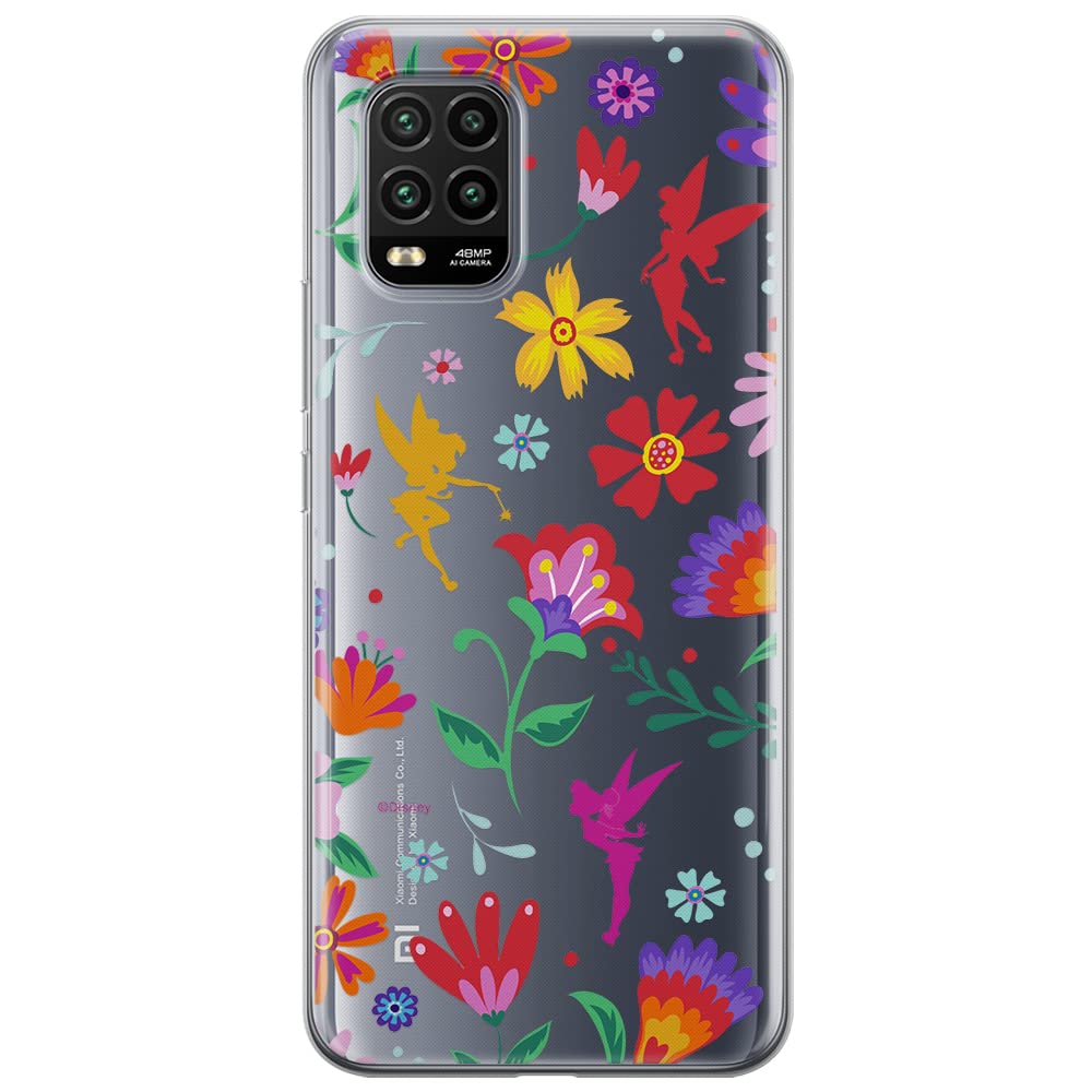 ERT GROUP mobile phone case for Xiaomi MI 10 LITE original and officially Licensed Disney pattern Tinker Bell 001 optimally adapted to the shape of the mobile phone, partially transparent