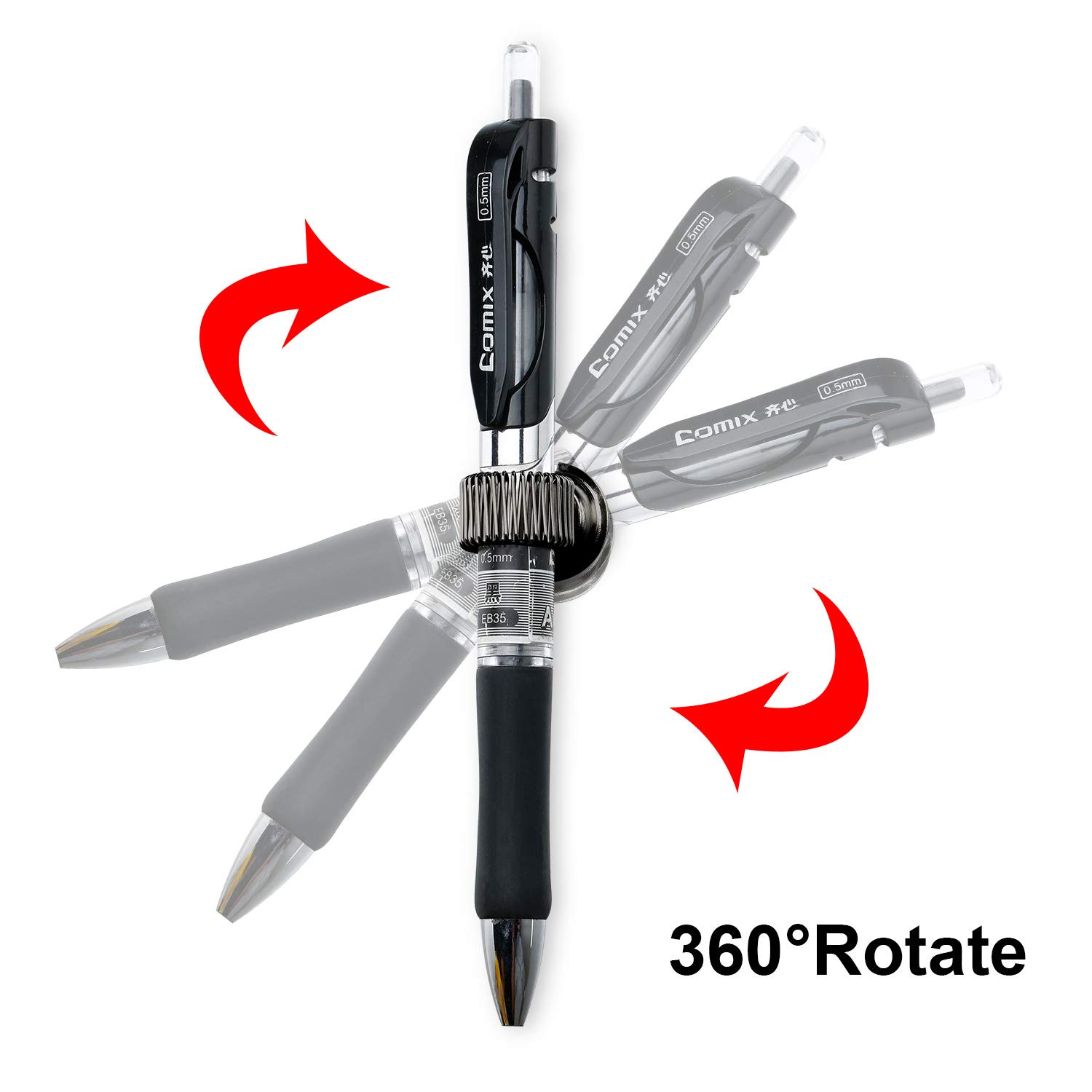 10 Clips Soportes de Pluma Soporte de Bolígrafo de Acero al ...