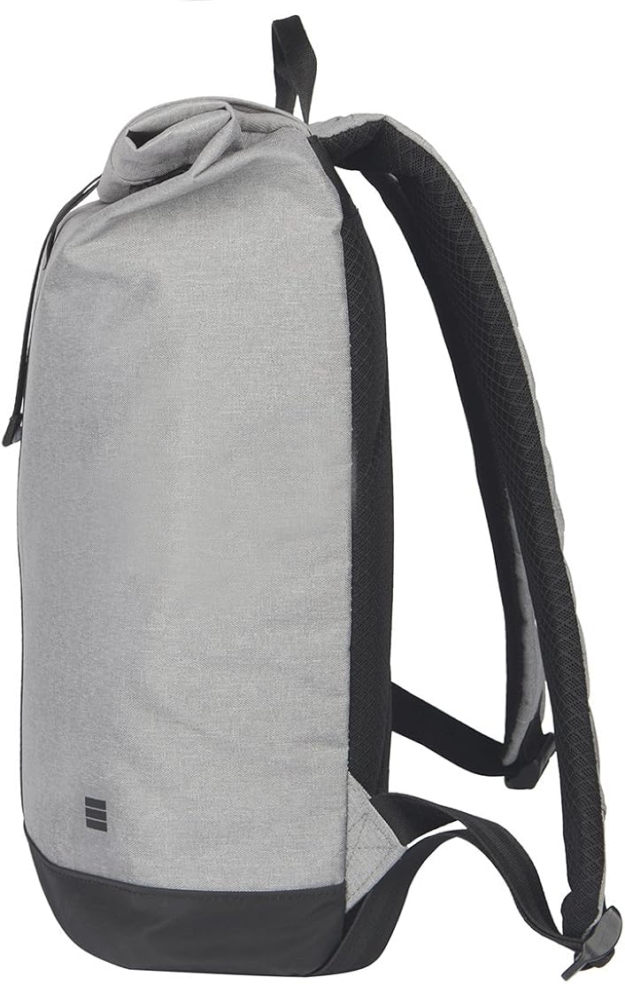 Finocam Urban Roll-Top Professional Laptop Backpack for up to 15.6 inch Laptop - Grey - Image 3