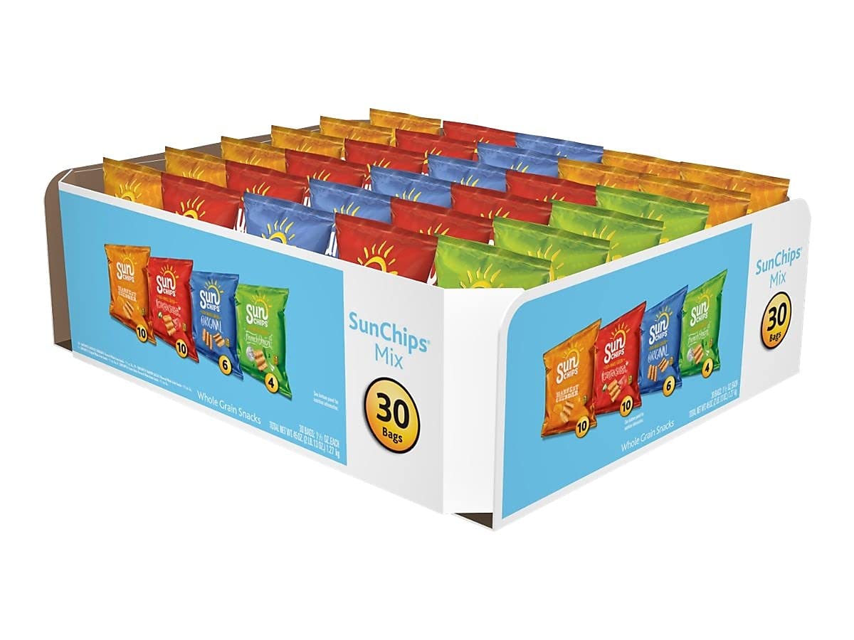 Sunchips Variety Grain Chips, 1.5 oz., 60/Carton (FRI49932) Image