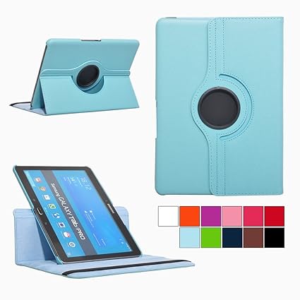 COOVY® Cover für Samsung Galaxy TAB PRO 10.1 SM-T520 SM-T525 ROTATION 360° SMART HÜLLE TASCHE ETUI CASE SCHUTZ STÄNDER | Farb