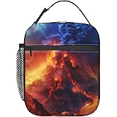 VANZEV Insulated Lunch Box for Women Men, Volcano Lunch Box Reusable Portable Lunch Bag Cooler Tote Waterproof Lunch Container for Office Picnic Work Travel Hiking