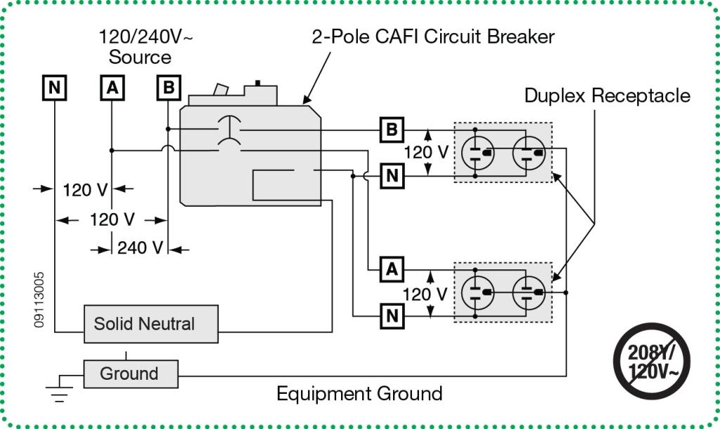 Square D by Schneider Electric QO 15 Amp 3.5 in. Two-Pole CAFCI Circuit