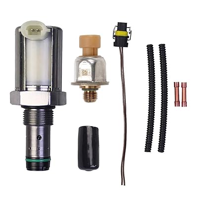 GaofeiLTF 6.0 Fuel Injection Pressure Regulator Valve &amp;amp; Sensor IPR &amp;amp; ICP for 2003-2010 Ford 6.0L Powerstroke Diesel Excursion F250 F350 F450 E350 E450