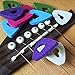 MIBOW Ukulele Picks,Multi-color Felt Picks,Guitar Picks,For Guitar,Bass,Ukulele,Mandolin,Banjo,10 Pieces