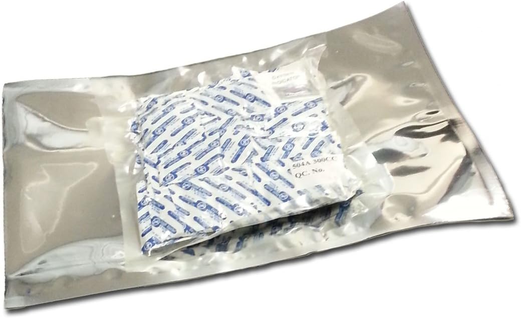 Paquet de 20 Fresherpack Sacs en mylar de 25 cm x 35 cm et absorbeurs