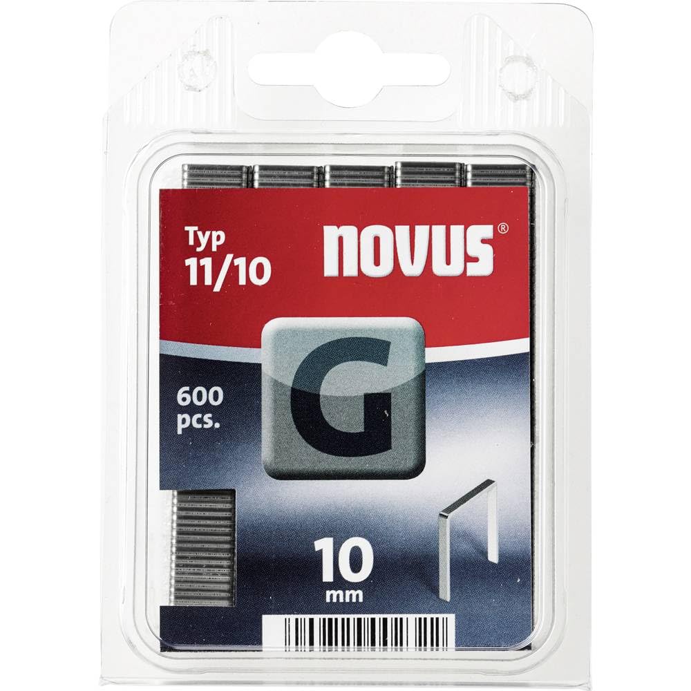 Novus Flat wire - staples (10.6 x 1.25 x 10 mm) — image 1