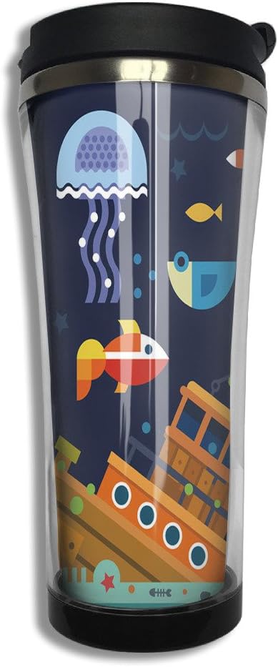 Amazon  コーヒータンブラーAライナーMug印刷印刷マグカップ耐久性 