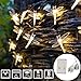String Lights Night Light Waterproof Dragonfly Lights String Plug in Powered Female Plug (MAX 10) String LED Lights Decorations Wedding Party Christmas (Warm White, 32Feet 100Led)