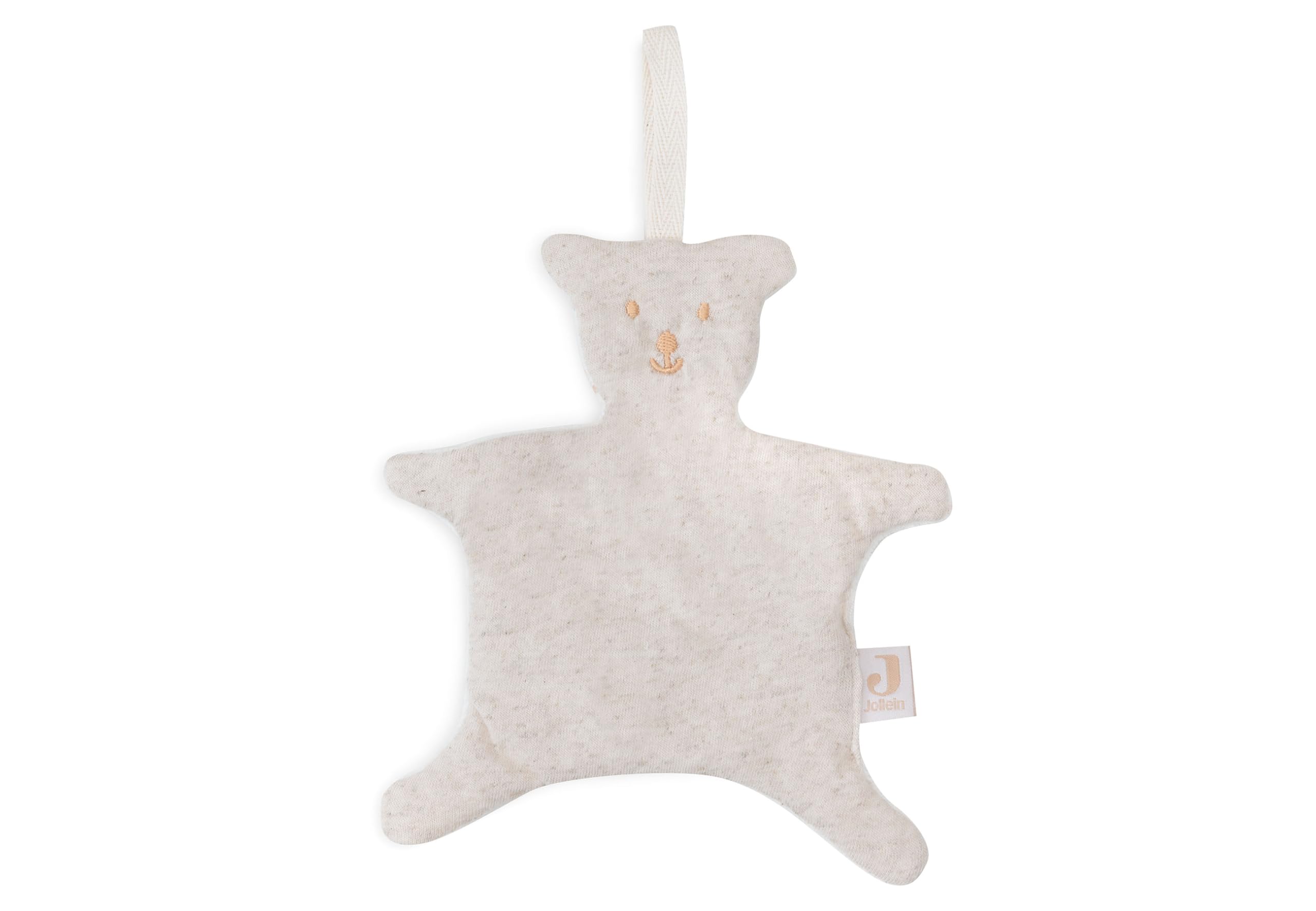 Jollein Baby Comforter - Harvest, Natural - Dummy Cloth - Cuddly Blanket - 75% Cotton, 25% Polyester - Oeko-Tex Certified - Bear