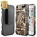 NageBee for iPod Touch 7 Case, iPod 6/5 Case w/ [HD Screen Protector] Belt Clip Holster Heavy Duty Armor Shockproof Kickstand Combo Rugged Case for Apple iPod Touch 5th / 6th / 7th Generation -Camo