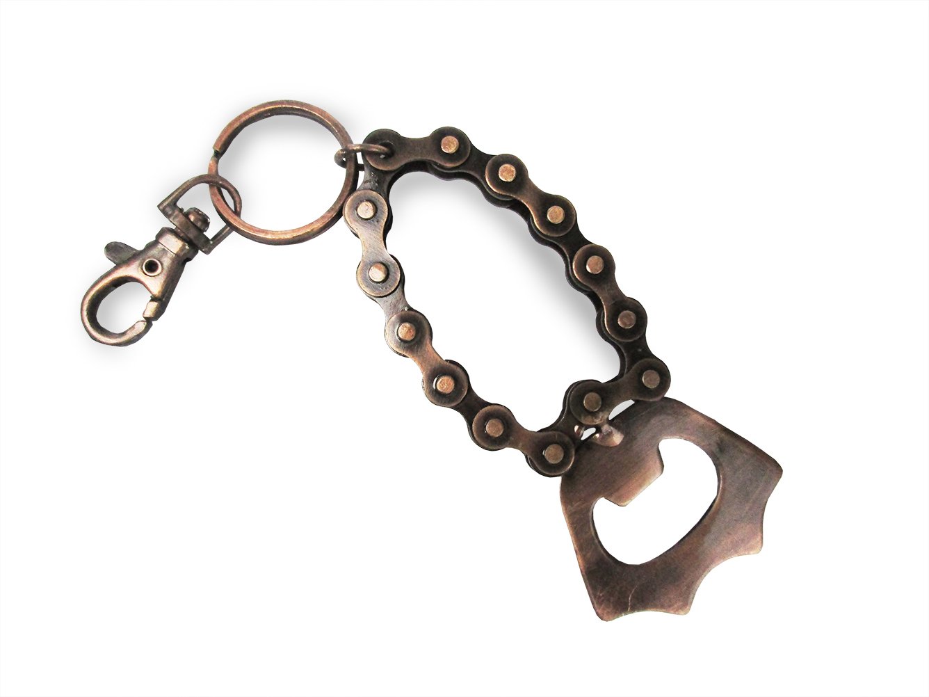 bicycle chain bottle opener