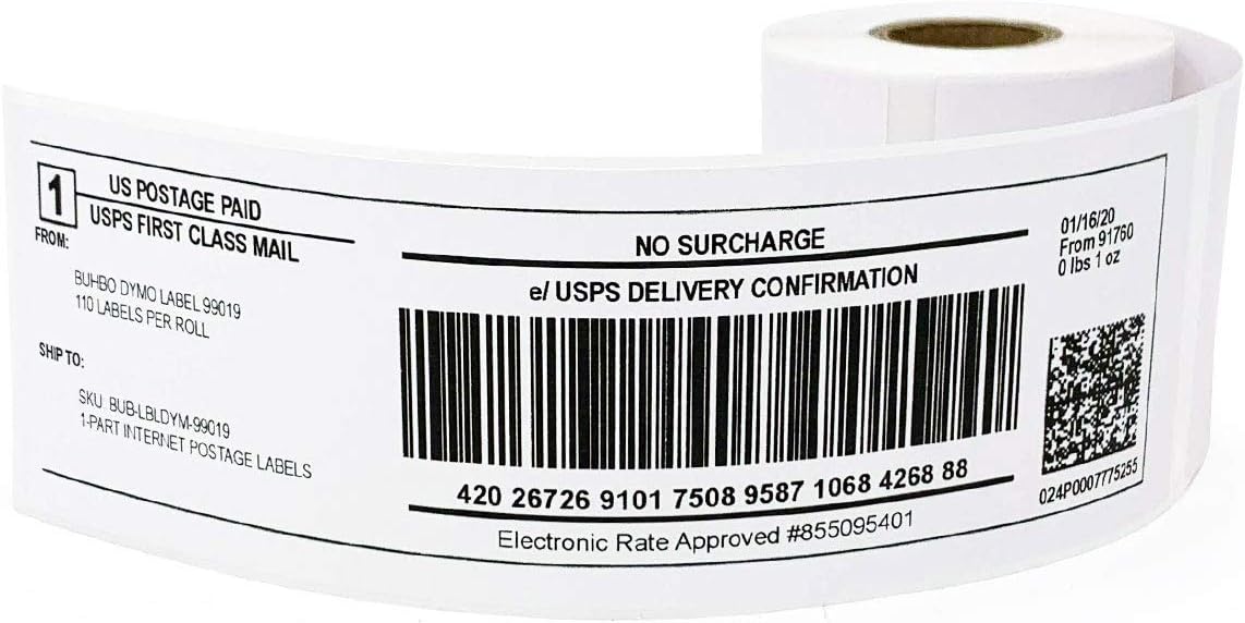 Office Products 110 Labels Per Roll Buhbo Compatible with ...