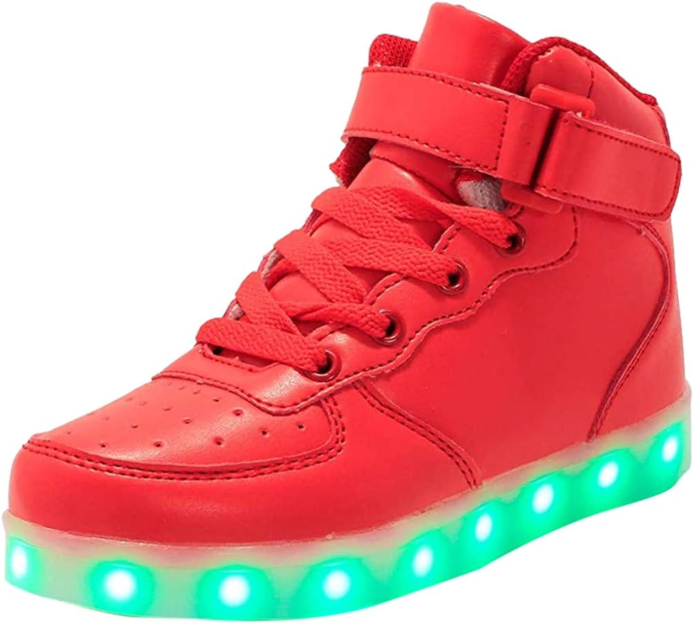 kids flashing trainers